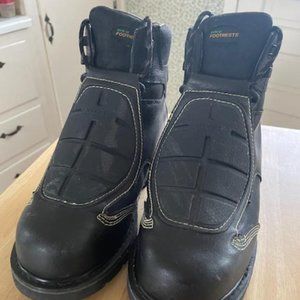 HYTEST Safety Boots 6" External Metatarsal Guard Composite Toe K23300 Size 9D